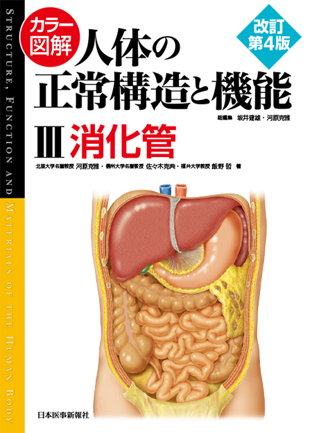 カラー図解 人体の正常構造と機能 第3巻 消化管 第4版