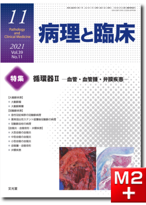 病理と臨床 2021年11月号（39巻11号） 循環器Ⅱ－血管・血管腫・弁膜疾患－