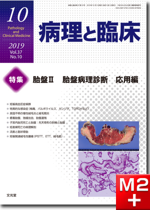 病理と臨床 2019年 10月号（37巻10号）胎盤II　胎盤病理診断　応用編